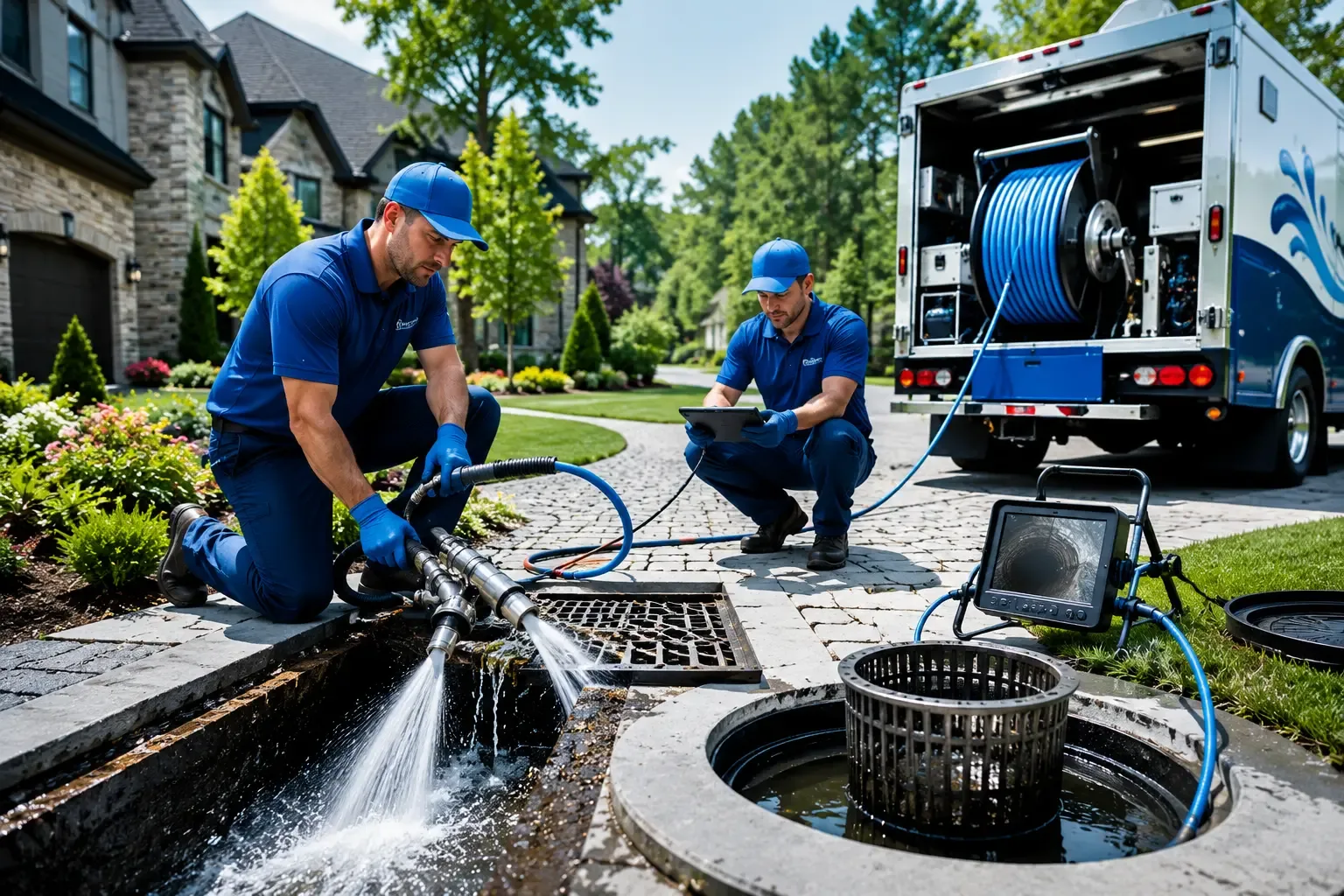 Local outdoor drain cleaning professionals in Burrton, KS